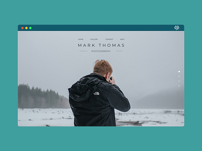 Concept Photography Landing Page adobe xd branding concept design figma landing page photography ui web web design webflow website
