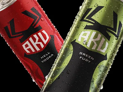 Aku Energy Drink Packaging brand designer branding design designer drink packaging graphic design illustration illustrator packaging packaging design
