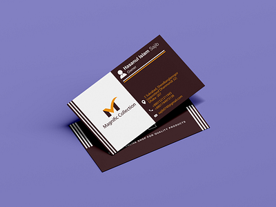 Magnific Business Card businesscard businesscarddesigners design graphicdesign graphicdesigners illustrator photoshop visitingcard visitingcarddesign visitingcarddesigners