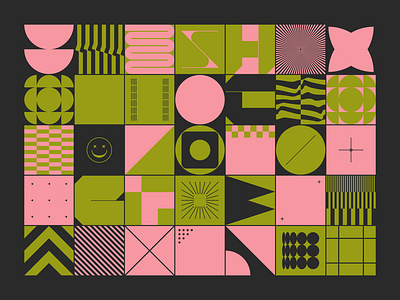 0133 abstract artwork freebie geometric pattern poster square vector