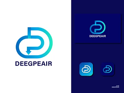 DP Modern Letter Logo brand branding creative logo d logo design dp dp logo dp modern letter logo graphic design letter letter logo logo logo design logo design idean logodesign logos minimalist motion graphics new logo p logo