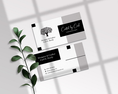 Elegant Business card Design - Day 9 branding business card design graphic design illustration logo typography vector