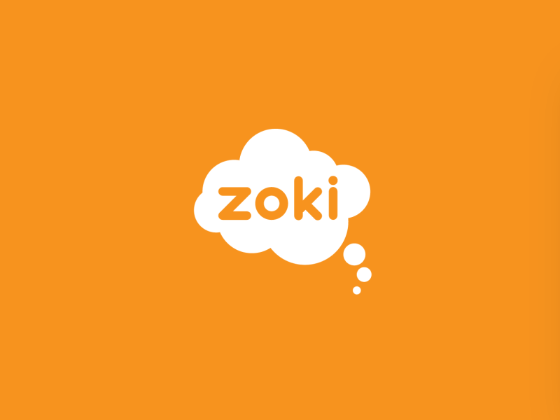 Zoki Splash Screen animation design logo mobile app motion motion graphics