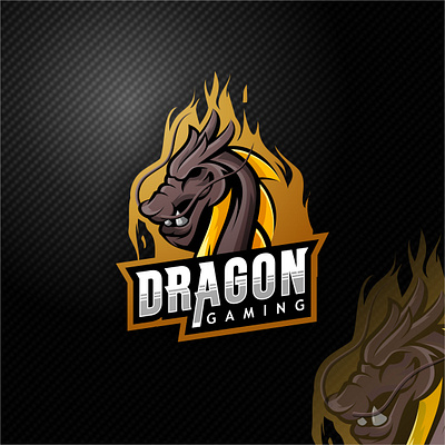 Dragon Gaming branding design esport graphic design icon illustration logo tshirt vector