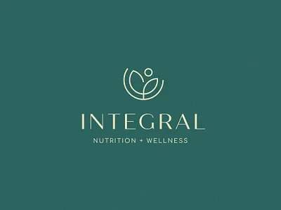 Integral brand identity branding conscious cooking diet dietitian food health coach healthy holistic logo logtype macrobiotic macrobiotics nutrition nutritionist sprout vegan vegetarian wellness