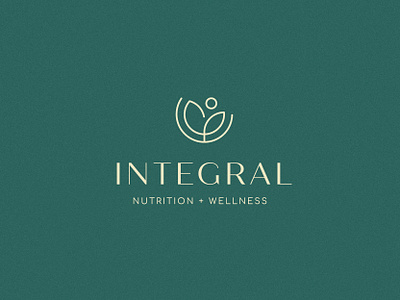 Integral brand identity branding conscious cooking diet dietitian food health coach healthy holistic logo logtype macrobiotic macrobiotics nutrition nutritionist sprout vegan vegetarian wellness