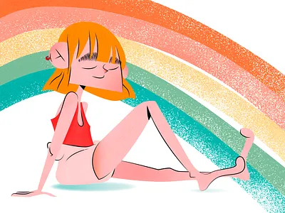 Ann adobe illustrator adobe photoshop animation art cartoon character color digital disney dribbble girl graphic design gravity falls illustration inspiration pride red uiux vector
