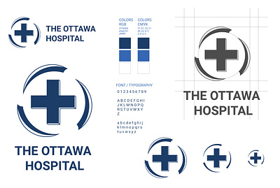 TOH Logo Designing branding canada design hospital hospitallogo illustration illustration new logo logodesign logos ui ux vector