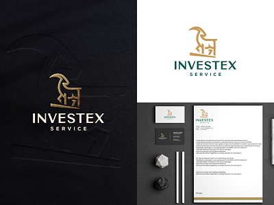 INVESTEC artwork brand identity busines card coreldraw crfeative design goat goatlogo illustration logo monolinegoat sketch