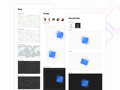 Placeholders in Figma—Frames X avatars branding design design elements figma design system design system documentation design tokents figma design systems figma templates figma ui kits fill styles figma images interface maps style guide ui ui elements ui kits figma ux web design figma