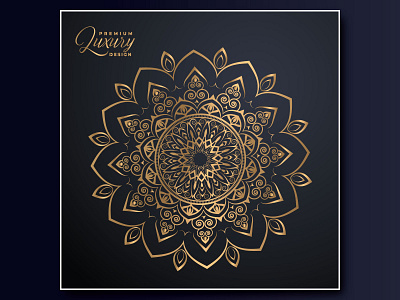 Free Luxury Design mandala design freepik