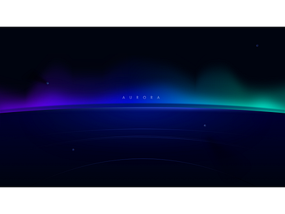 AURORA - 1 branding color design illustration ui