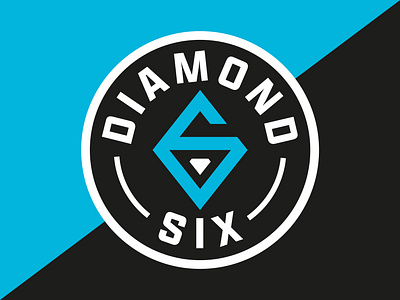 Diamond Six Logo branding logo