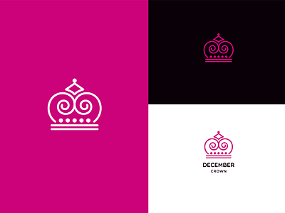 DECEMBER CROWN lettermark