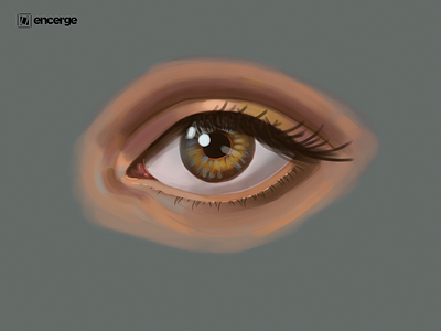 EYE digital painting eye eye illustration illustration