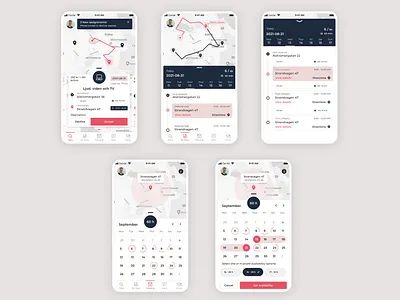 IT support mobile app design calendar destination mobile design product design trip ux ui