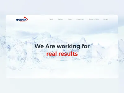 Nordisksikkerhet concept creative design illustration ui uiux web design web mosaica website