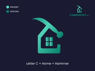 CARPENTRY inc attractive logo business logo company logo corporate logo creative logo design logo logo design logo designer minimal minimal logo design modern modern logo mortgage logo professional logo property logo real estate real estate logo real state real state logo unique logo