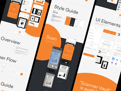 Scanner Vault Case Study 44 studio android app behance design design system digital product design ios mobile pdf scan scanner scanner vault sebastiao sommer ui uxui