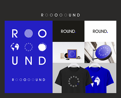 ROUND. animation brand design brand identity branding design graphic design icon illustration logo minimal motion graphics ui vector