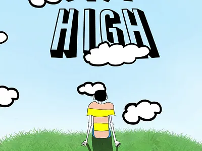 Sky High Animation animation college poster digital art digital illustration graphic design illustration motion graphics music art music poster poster poster art vector wall art