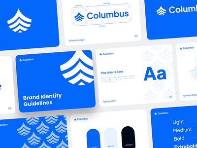 Columbus Brand Guidelines ⚓️ brand brand guide brand guidelines brand identity brandbook branding company style guide design guide lines guidelines identity logo logodesign logotype mark style guide symbol typography ui visual identity
