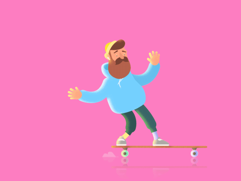 long long story 2d 2d animation after affects animation character character animation design motion graphics rubber hose