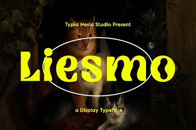 Liesmo - Psychedelic Black Display Font advertising branding classy display elegant fashion font fonts lettering logo magazine minimalist modern psychedelic psychedelic font sans serif serif typeface typography unique