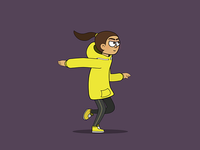 RUNNER SIMULATOR animation illustration motion graphics