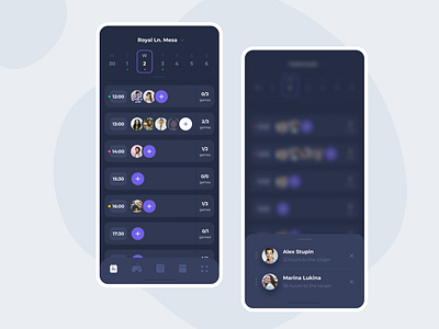 Calendar for staff app app design calendar calendar schedule design figma minimal mobile mobile app mobile app design mobile design mobile ui schedule staff schedule ui ui design user experience user interface ux ux design