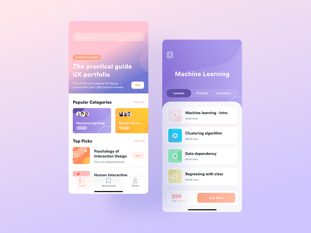 E-Learning Platform by Sunnyday Lab on Dribbble