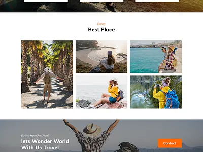 TRANDI - Tour Booking Website PSD Template animation booking branding design graphic design illustration logo motion graphics responsive theme ui website