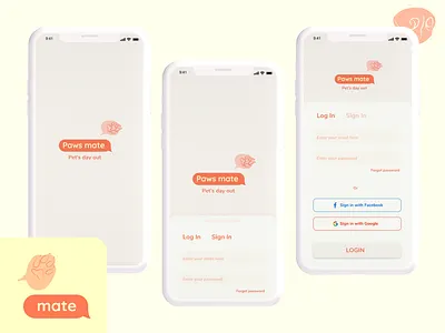 Daily UI DAY 1 Sign in screen app branding daily ui design illustration ui ux vector
