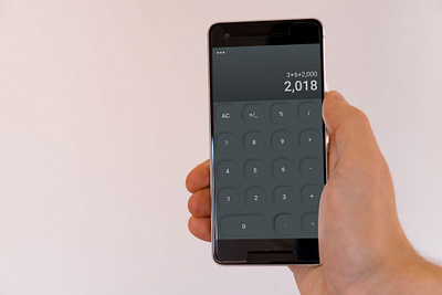 Calculator UI-- #DailyUI4