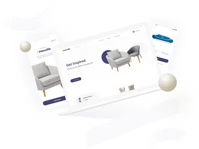 Manzilik Home Furtniture (web & Mob) 3d cart dribbble best shot furniture home decore home furniture home page illustration mobile design product design product page search shopping store ui ux design user experience design user interaction user interface design visual design web design