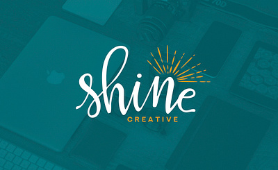 Shine Creative Logo branding design graphic design identity identity design logo logo design