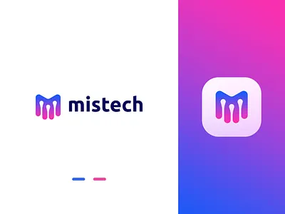 M Letter Design For Tech Company abstract tech logo alphabet design brand identity business logo colorful logo design gradient logo gradient logo idea illustration letter logo logo logo design m letter logo m tech logo modern lettering modern logo modern m logo professional logo tech logo tech logo idea