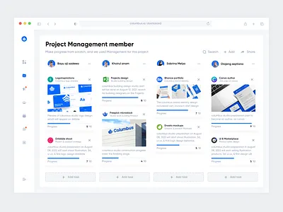 HR Manajement Dashboard collaboration dashboard hr management management organize project productivity project task task task management team timeline to do to do list ui ux