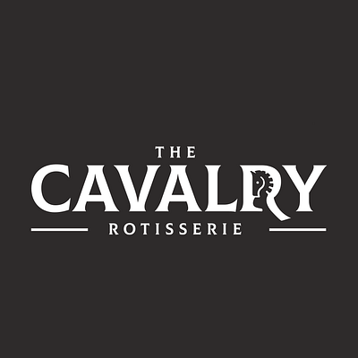 The Cavalry Rotisserie - Logo design. branding design graphic design icon illustration logo typography vector