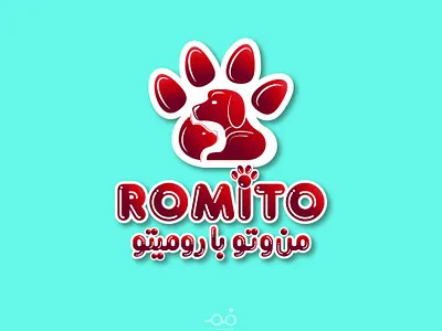 ROMITO _ Logo Design _ pet Animals art best logo brand branding branding logo creative creative logo graphic graphic design graphics logo logo design logo designer logos logotype modern logo persian logo pet animals logo pet logo sketch logo
