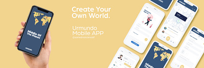 Urmundo travel app design app branding design ui