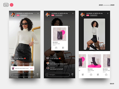 Enjoei - Live shop app brazil enjoei fashion mobile ui woman