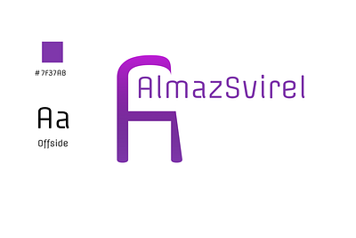 Дизайн логотипа для бренда AlmazSvirel app branding design icon illustration logo logodesign typography ui ux vector