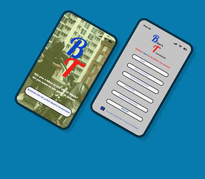 BIKER'S TOURNAMENT design ui ux