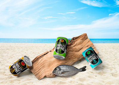 Beach Tin Can Label Mockup beach branding business can design label latest mockup new premium psd tin