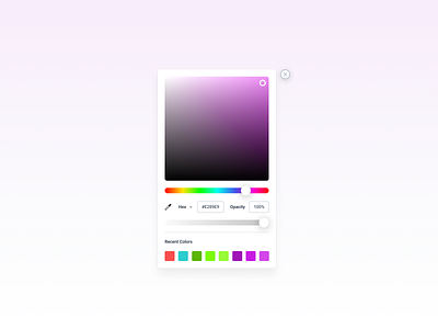 Color Picker color dailyui challange design flat typography ui