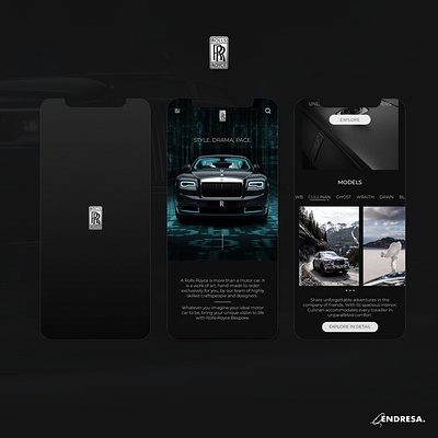 Rolls Royce app concept app app design application design car design cars design rolls royce ui ui design uiux user design user experience ux ux design