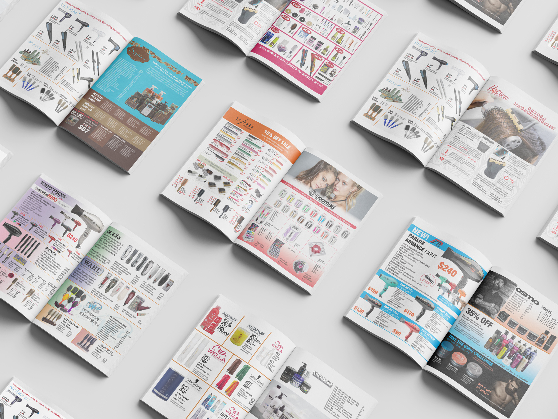 Example of Sales Flyers for Glamour Beauty Center