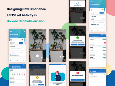 Product Design Case Study - Picket Scheduling Apps app branding design mobile apps ui ux