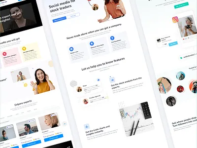 Landing page UI Kit for sale💵 android design appdesign dailyui design dribbble ios design landingpagedesign landingpagesaas mockup productlandingpage saasdesign typography uidesignpatterns websaas websitedesign websitesaas